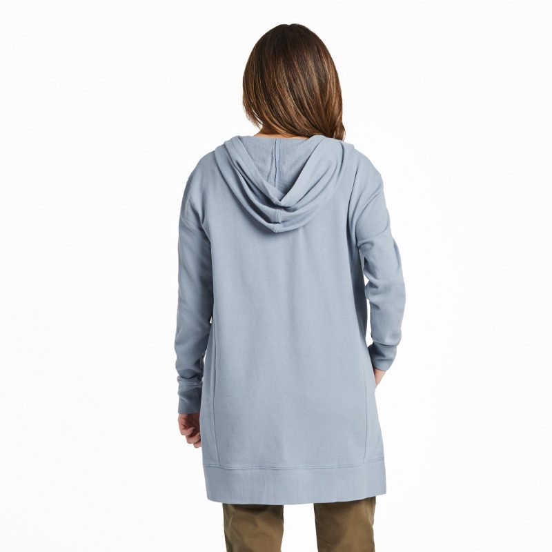 Women's Solid Beyond Hip French Terry Tunic - Image 7