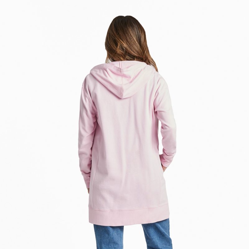 Women's Solid Beyond Hip French Terry Tunic - Image 12