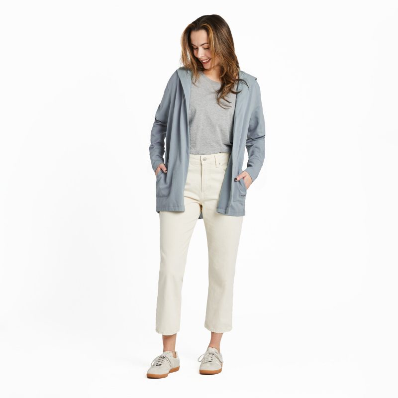 Women's Solid Crusher-FLEX Cardigan - Image 8