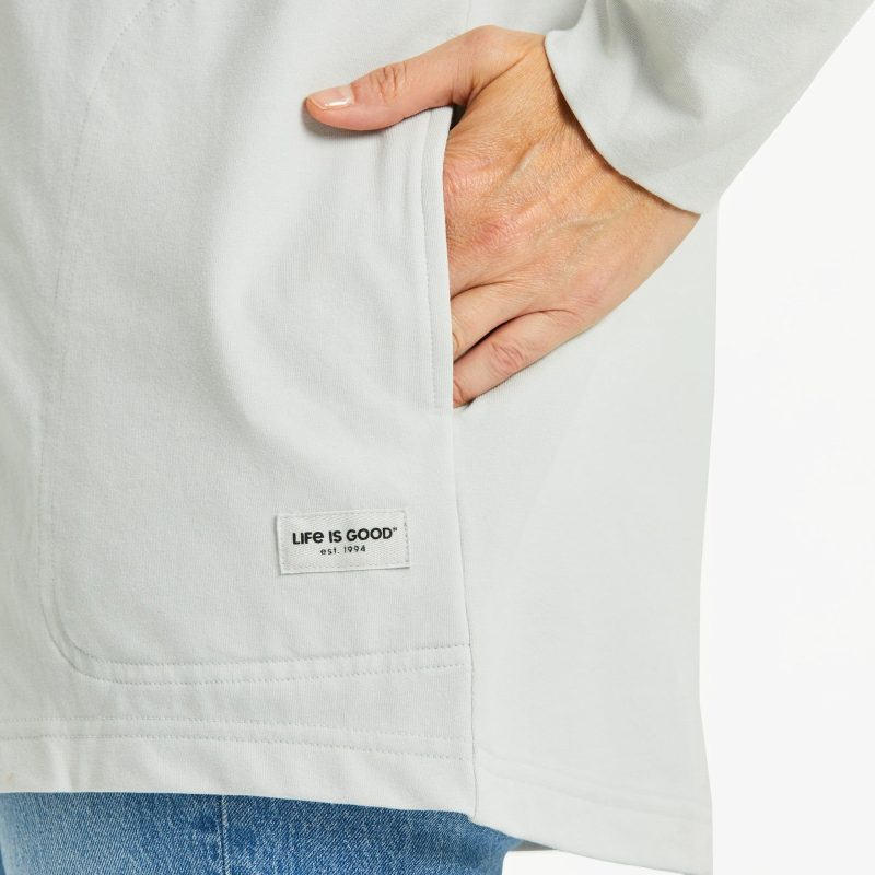 Women's Solid Crusher-FLEX Cardigan - Image 11
