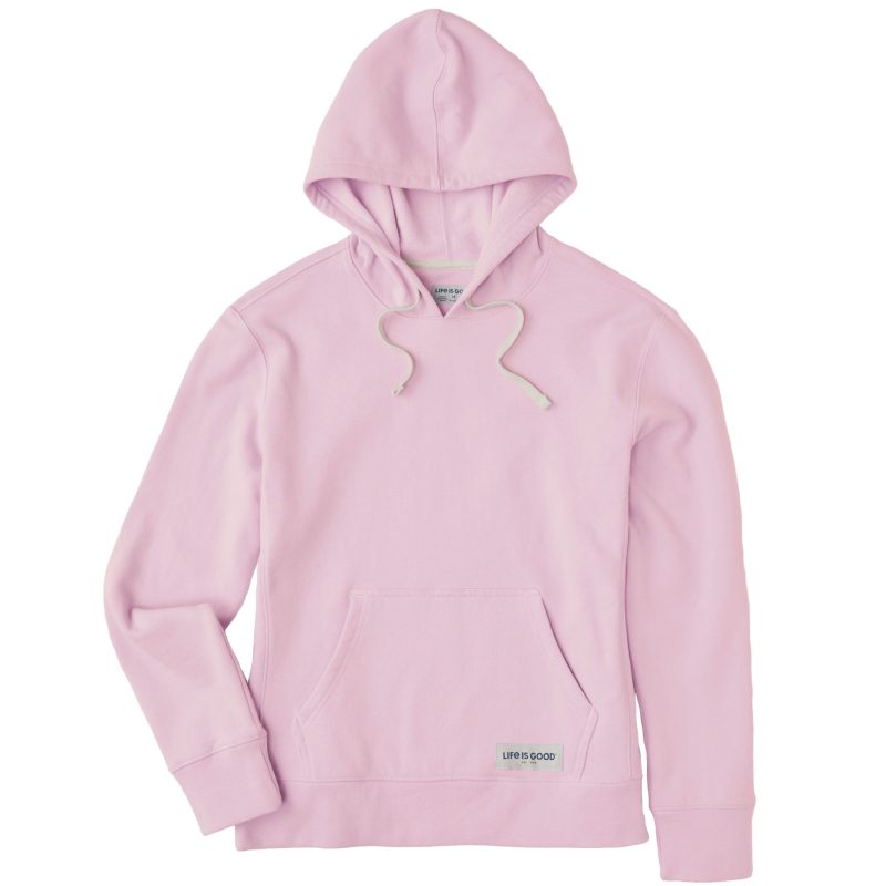 Women's Solid Simply True Fleece Hoodie - Image 5