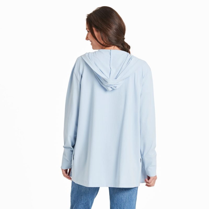 Women's Solid Crusher-FLEX Cardigan - Image 42