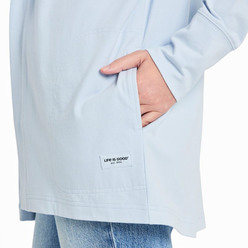Women's Solid Crusher-FLEX Cardigan - Image 43
