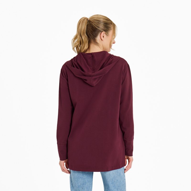 Women's Solid Crusher-FLEX Cardigan - Image 60