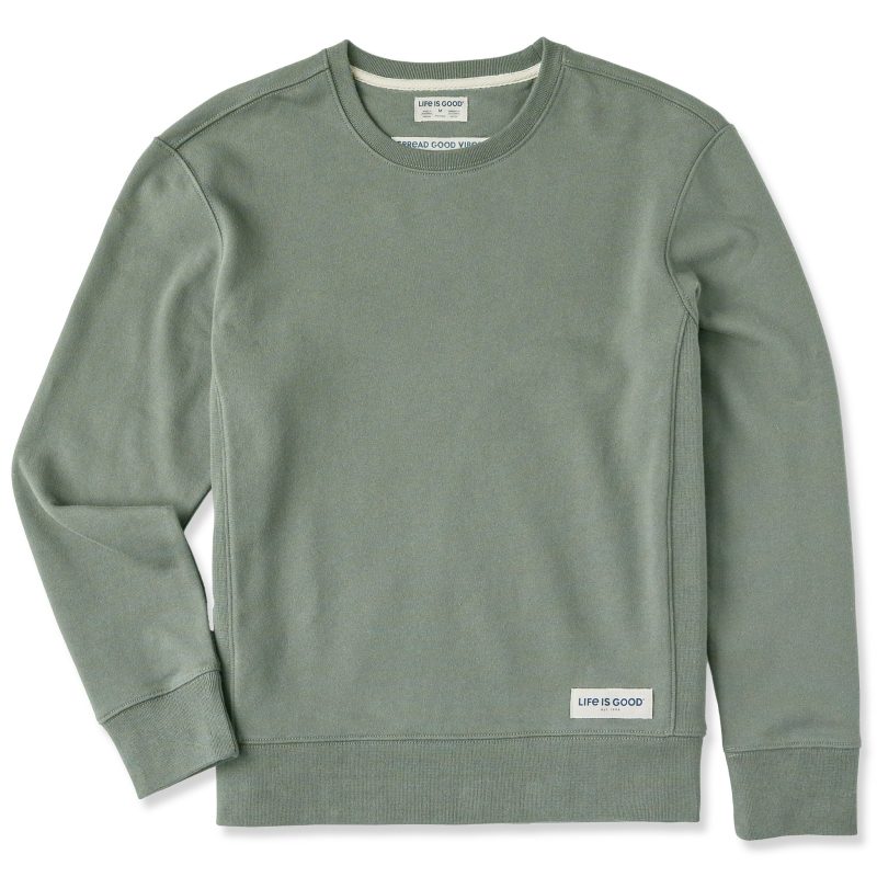 Women's Solid Simply True Crew - Image 4