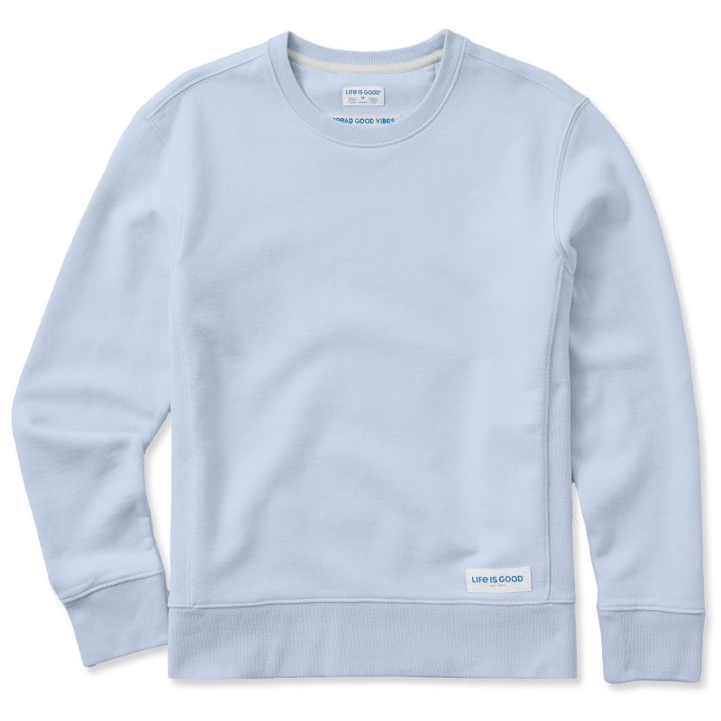 Women's Solid Simply True Crew - Image 5