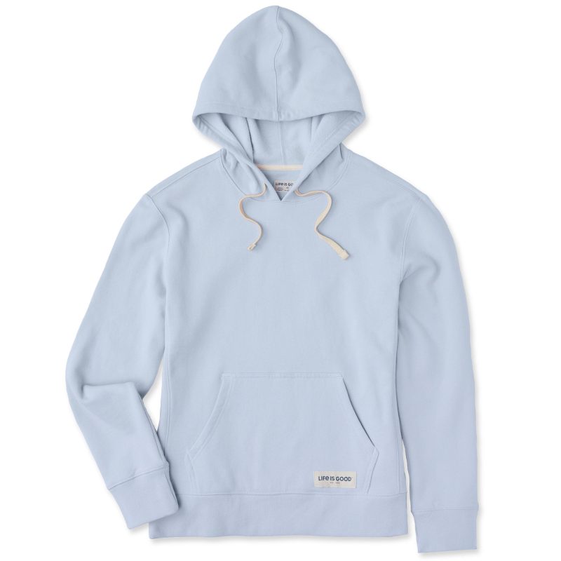 Women's Solid Simply True Fleece Hoodie - Image 3