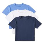 Women's Solid 3-Pack Boxy Crusher Tee  Multi 1