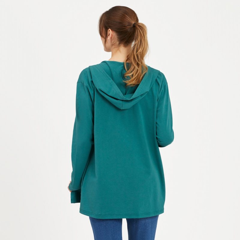 Women's Solid Crusher-FLEX Cardigan - Image 19