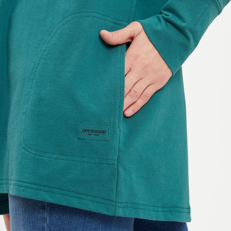 Women's Solid Crusher-FLEX Cardigan - Image 20