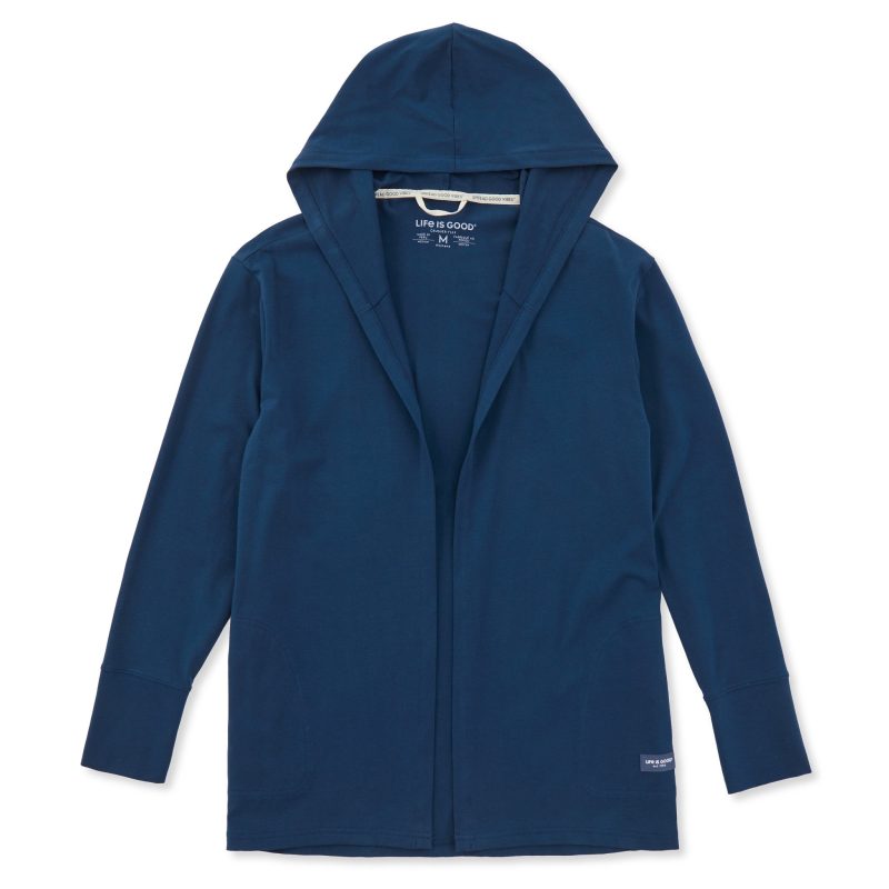 Women's Solid Crusher-FLEX Cardigan - Image 27