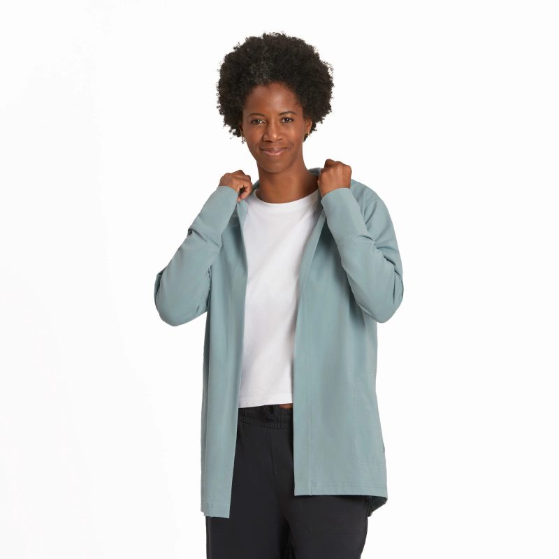 Women's Solid Crusher-FLEX Cardigan - Image 28