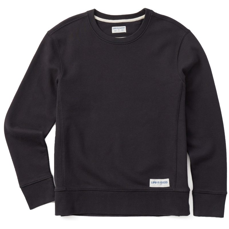 Women's Solid Simply True Crew - Image 10