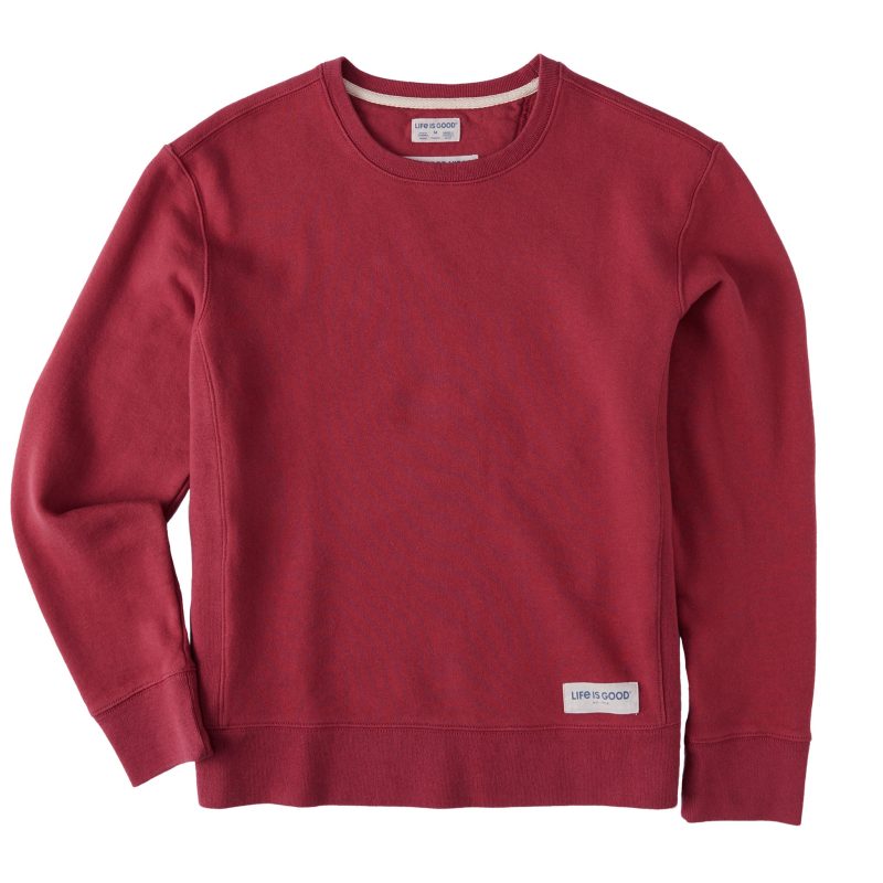 Women's Solid Simply True Crew - Image 13